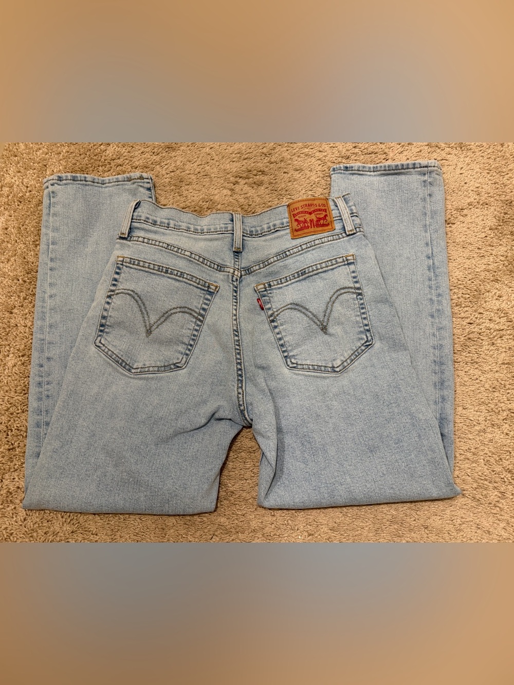 NWOT Levi's Wedgie Straight Jeans - Picture 5 of 5